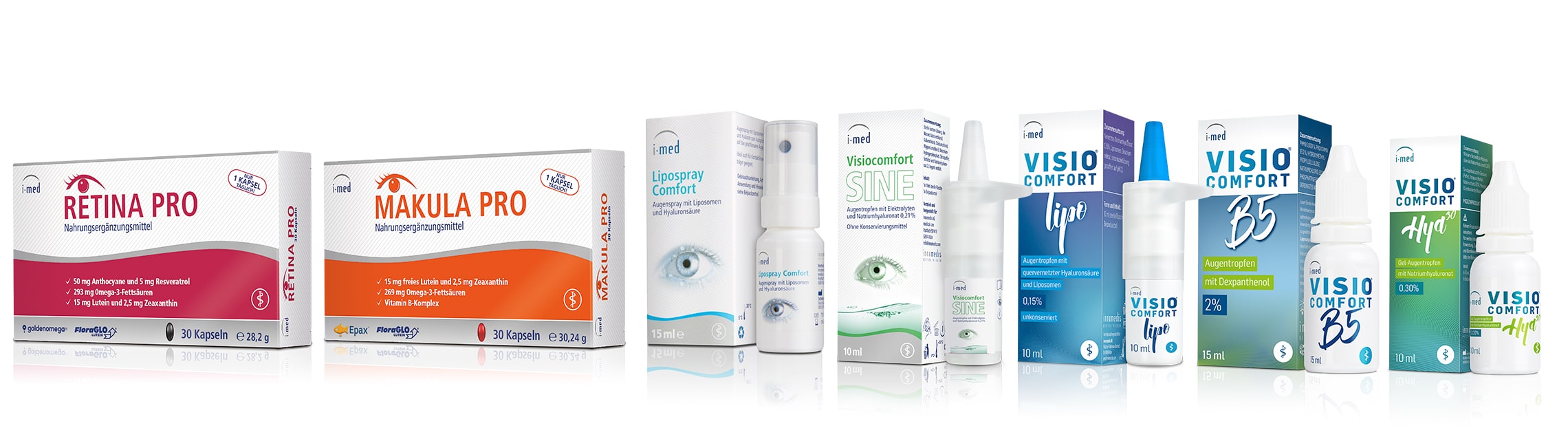 i-med Institutslinie Produktangebot